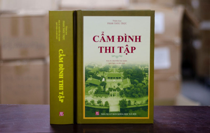 (Bìa Cứng) Cẩm Đình Thi Tập - Thám Hoa Phan Thúc Trực - PGS. TS. Nguyễn Thị Oanh dịch