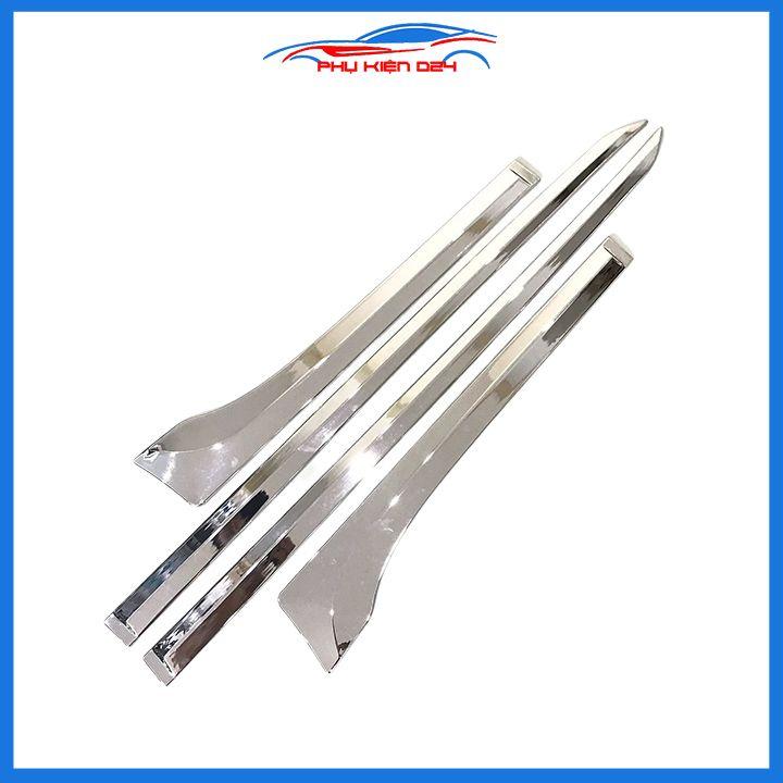 Bộ ốp nẹp sườn CX5, CX-5 2018-2019-2020-2021-2022 mạ crom trang trí làm đẹp xe