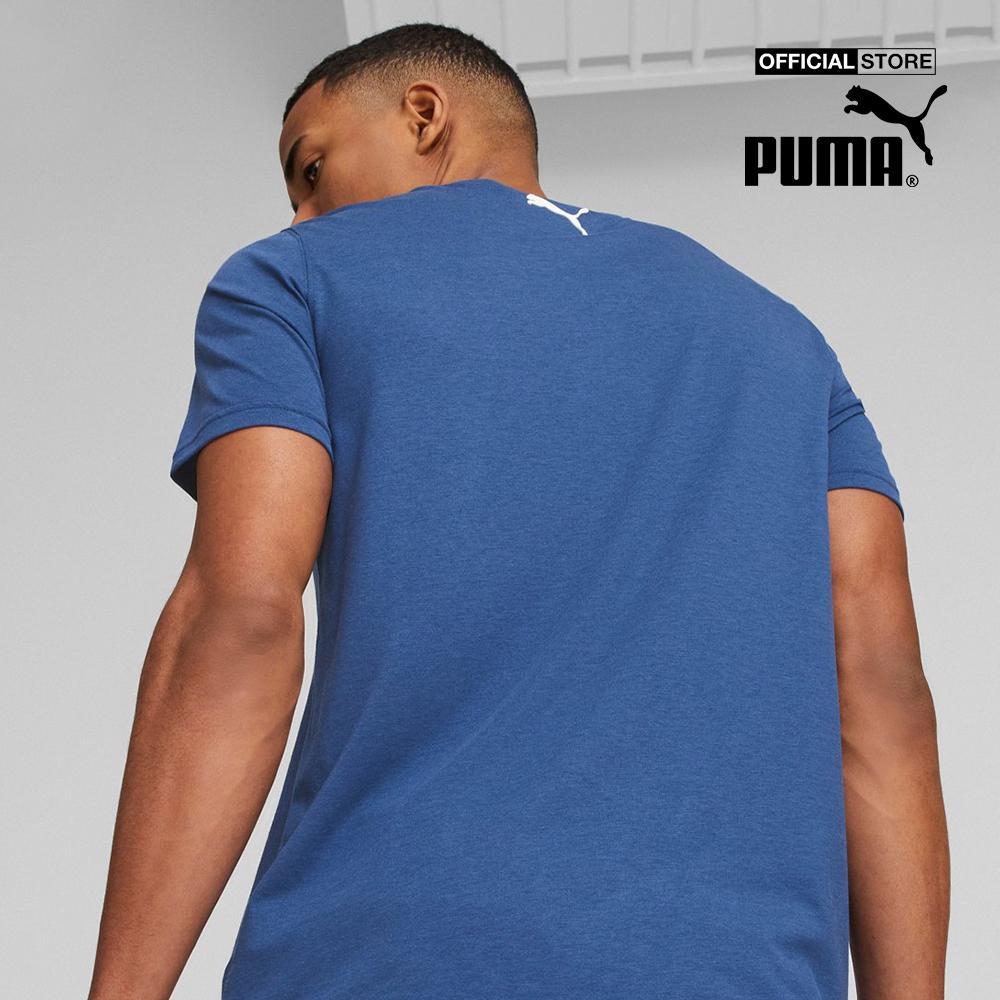 PUMA - Áo thun nam cổ tròn tay ngắn Greatness Ba