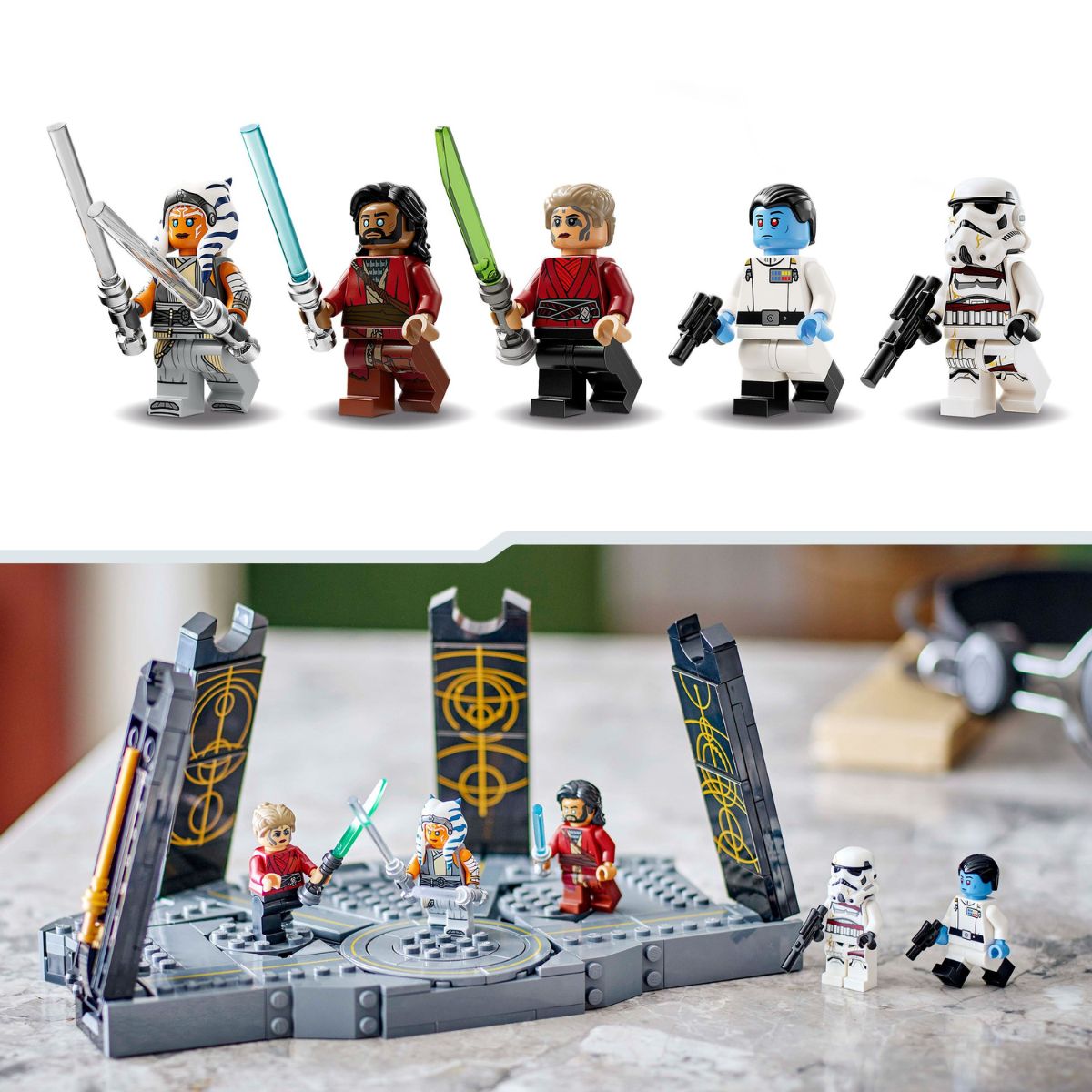 LEGO STAR WARS 75385 Đồ Chơi Lắp Ráp Cuộc Chiến Của Ahsoka Tano Trên Peridea (382 chi tiết)