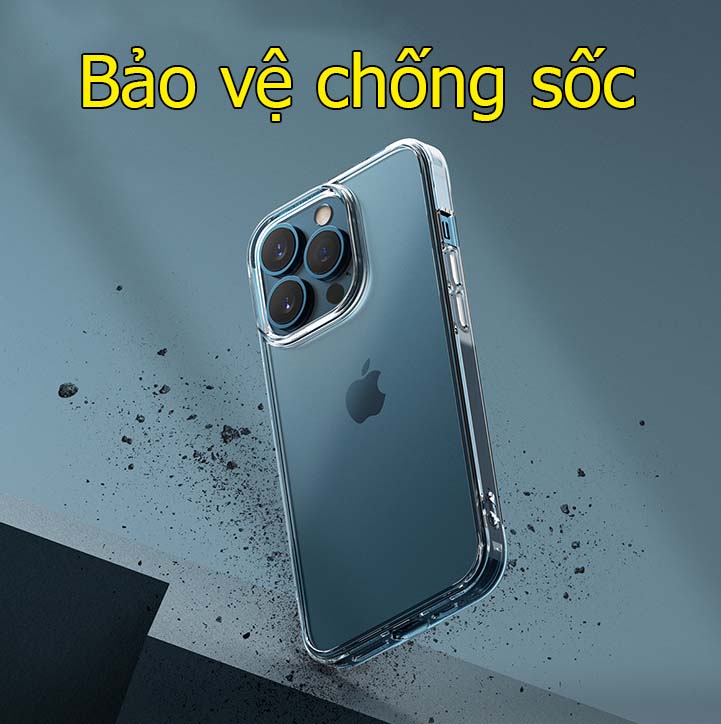 Ốp dành cho iPhone 14 pro max/ 14 pro/ 14/ 13 promax/ 12 trong suốt chống sốc đệm khí