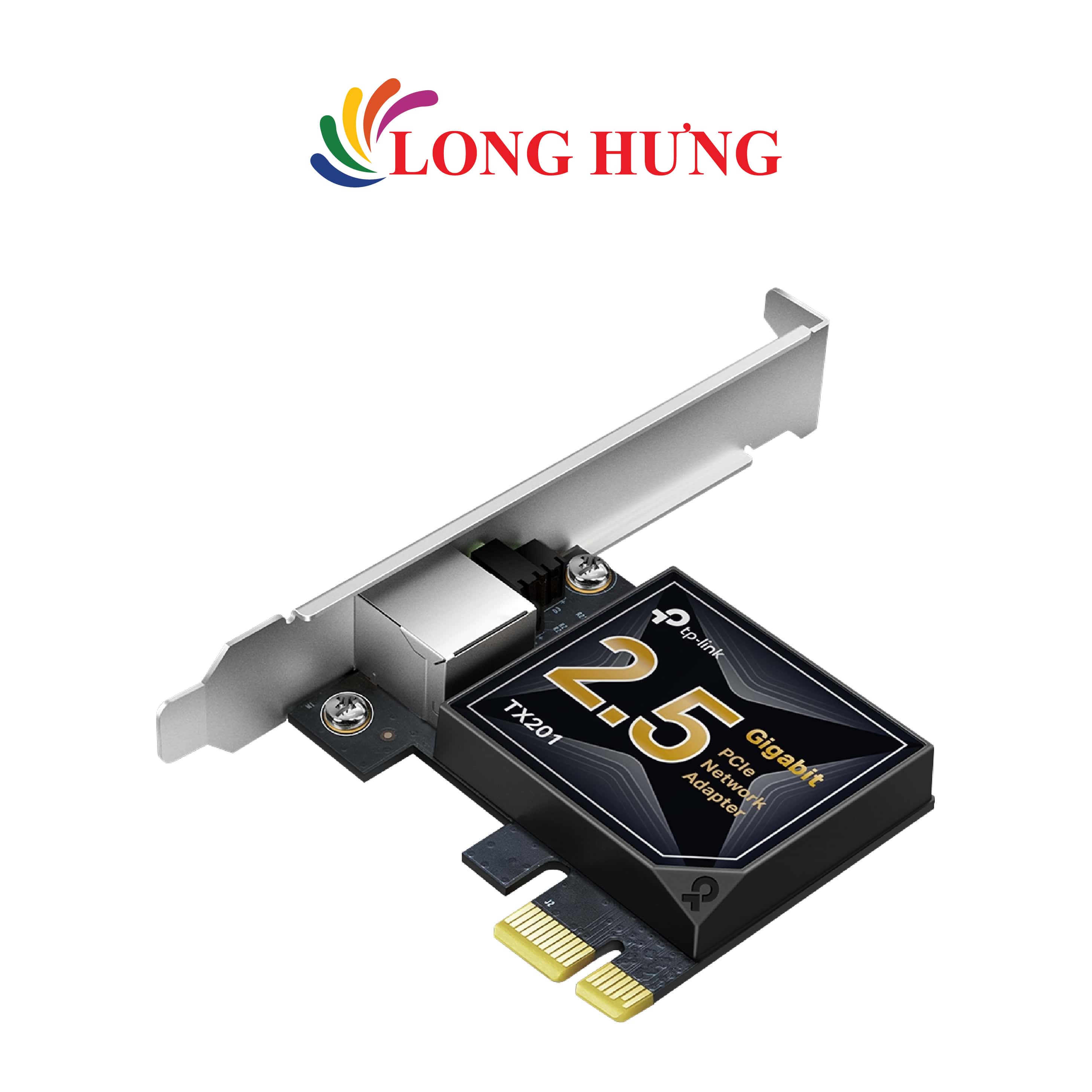 Card mạng PCIe TP-Link 2.5 Gigabit PCle Network Adapter TX201 - Hàng chính hãng