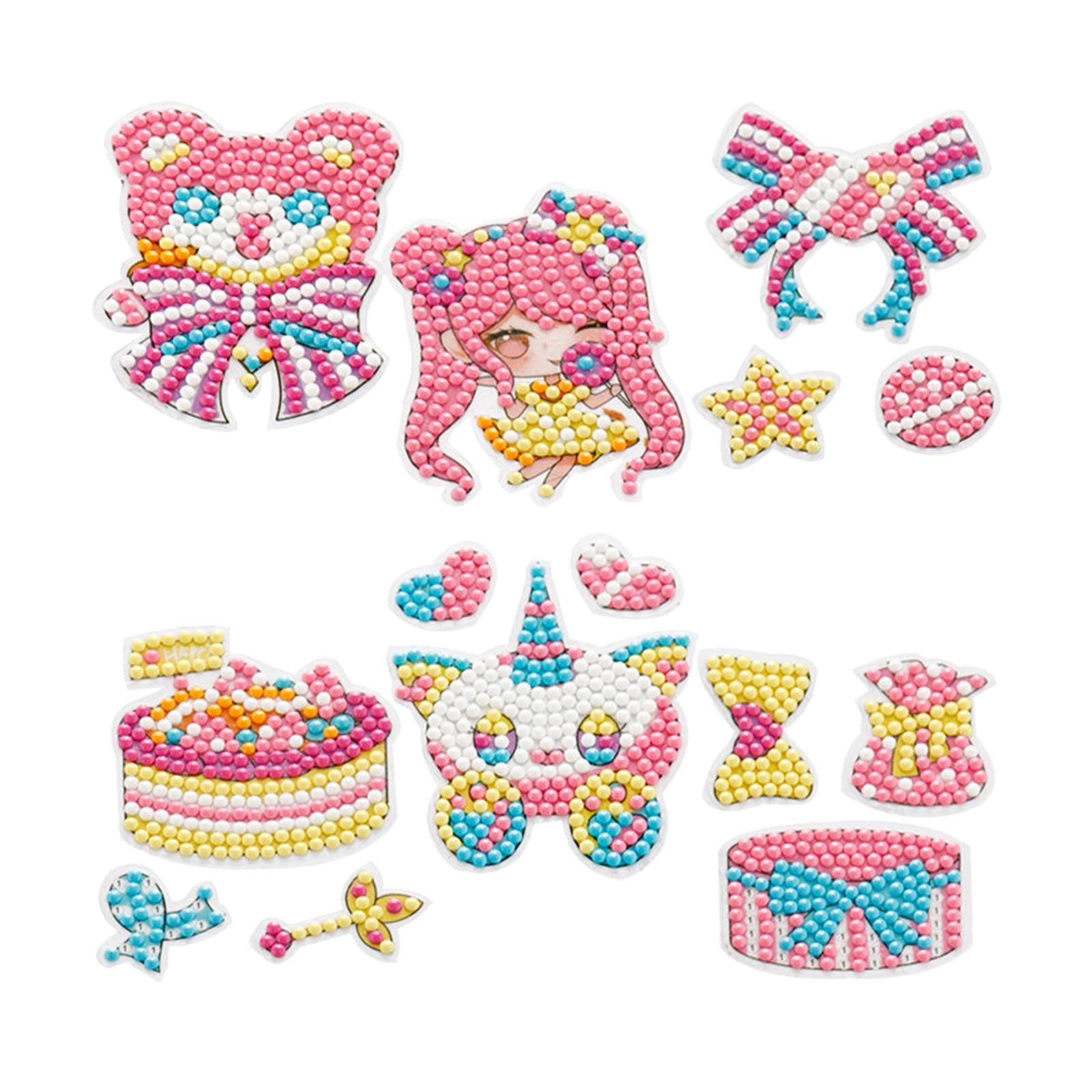 DIY  Stickers Cute Rhinestones Animals Paint by Number Kits