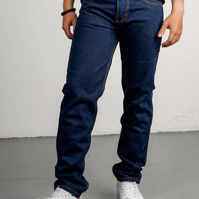 Quần Jeans Trung Niên Ống Suông