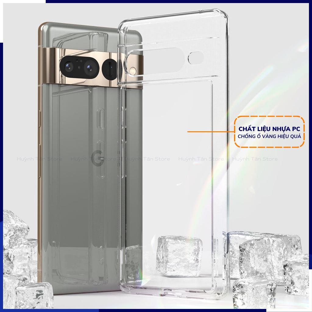Ốp lưng pixel 7 pro RINGKE chính hãng trong suốt chống sốc FUSION X chống ố vàng phụ kiện điện thoại huỳnh tân store - Hàng nhập khẩu