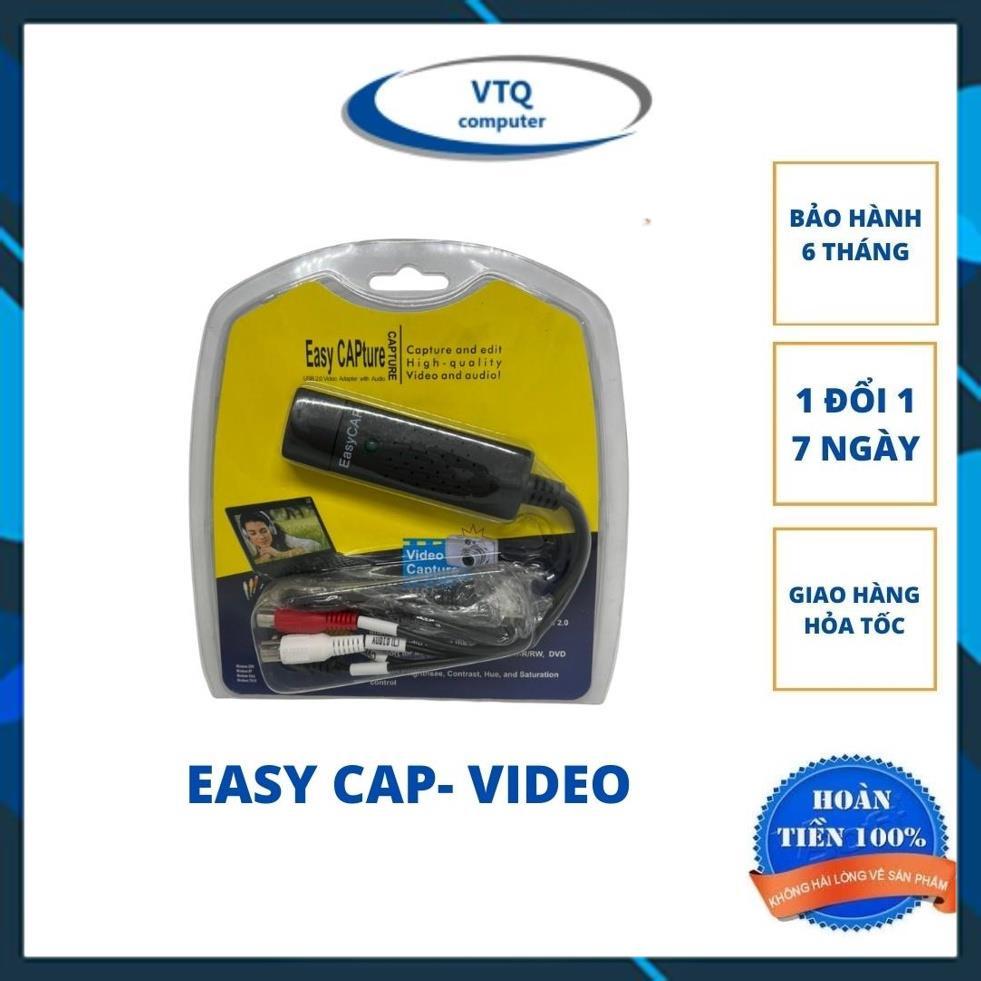 Easy Cap USB 2.0 Ghi chương trình TV-VCD-DVD-Camera vào Máy tính