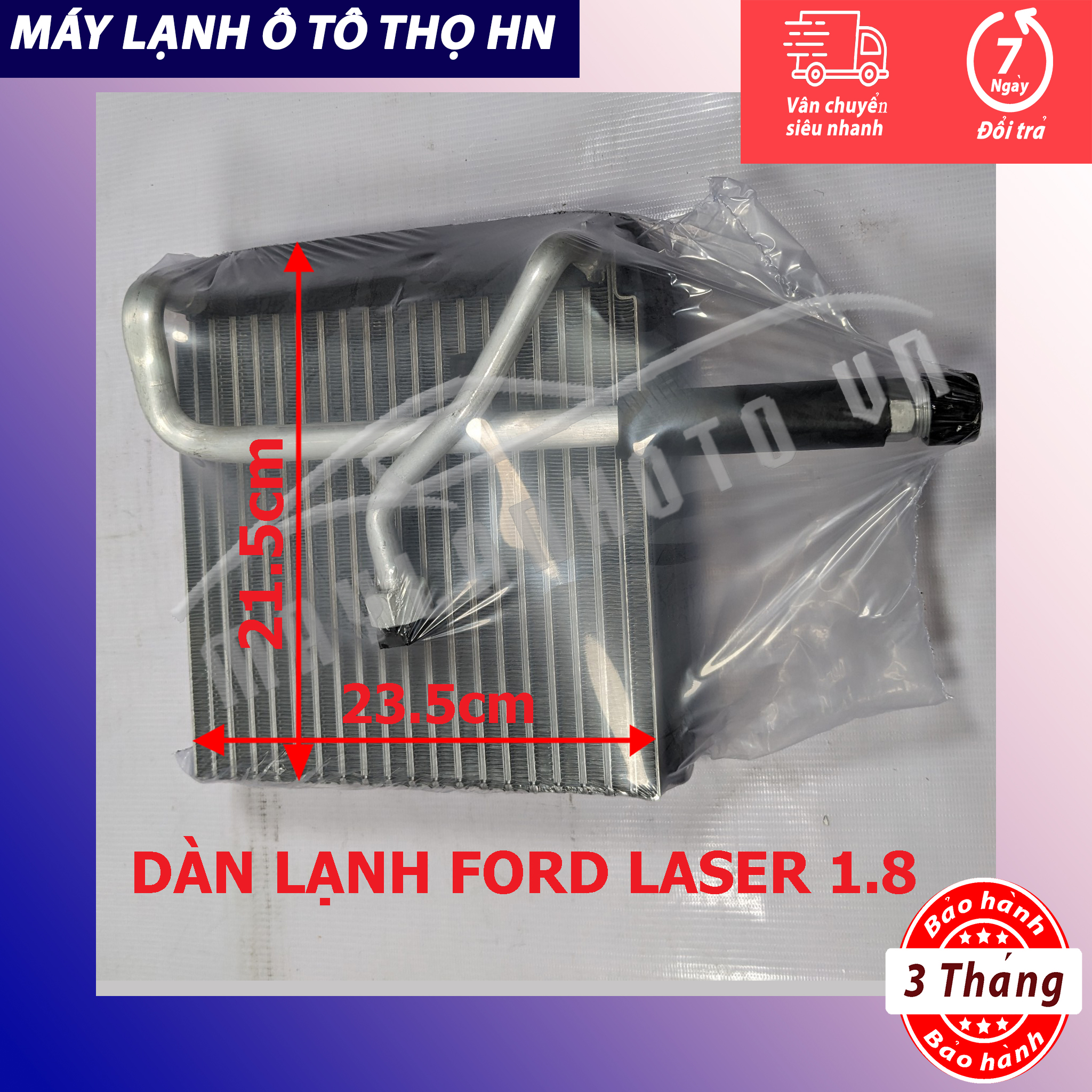 Dàn lạnh Mazda 626 - Ford Laser 1.8 1998 1999 2000 2001 2002 Hàng xịn Thái Lan 98 99 00 01 02