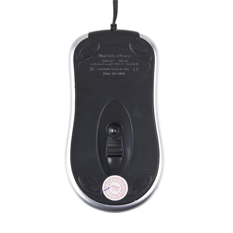 Chuột quang có dây rút cổng USB kết nối với máy tính laptop cho văn phòng - miếng lót chuột