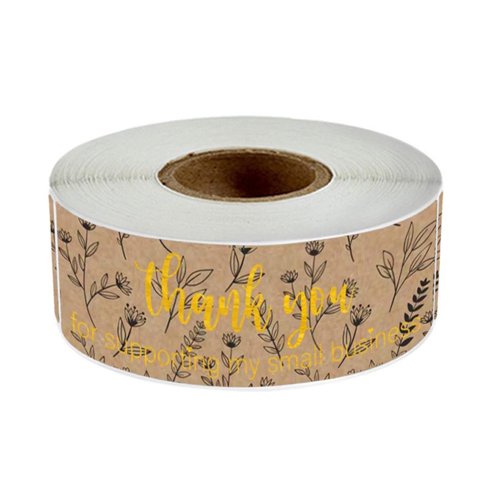Thank You Stickers, Thank You for Supporting My Small Business, Labels Stickers for Packaging, Mailer Seal Stickers