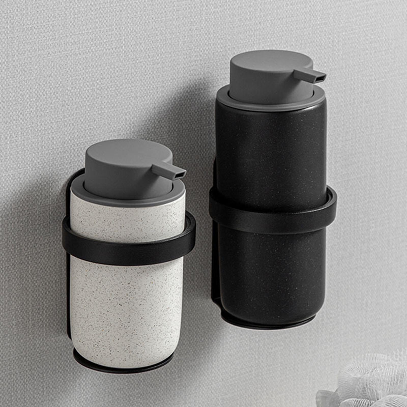 Toothbrush Holder Storage Rack Shampoo Dispenser Bottle Rack Save Space Toothpaste Storage Rack for Bathroom Kitchen