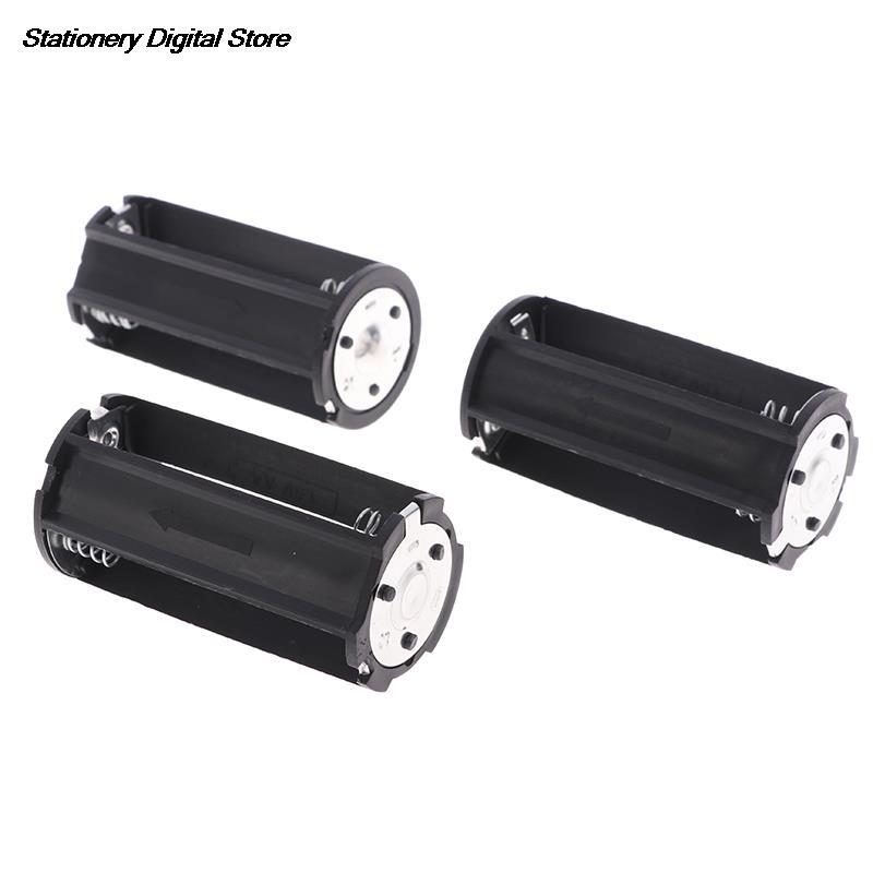 3 Cái 3x Kích thước AA sang D Kích thước Bộ chuyển đổi Pin Bộ chuyển đổi Hộp đựng Hộp Thả Vận chuyển Màu sắc: 1 cái