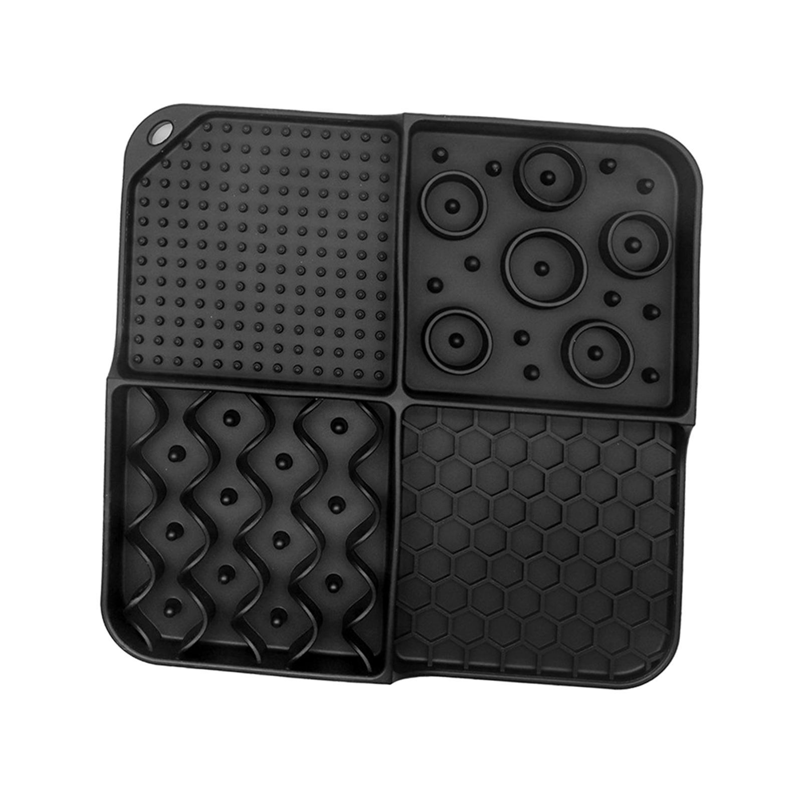 Dog Lick Pad Bite Resistant Interactive Toy Placemat Slow Feeder Licking Mat