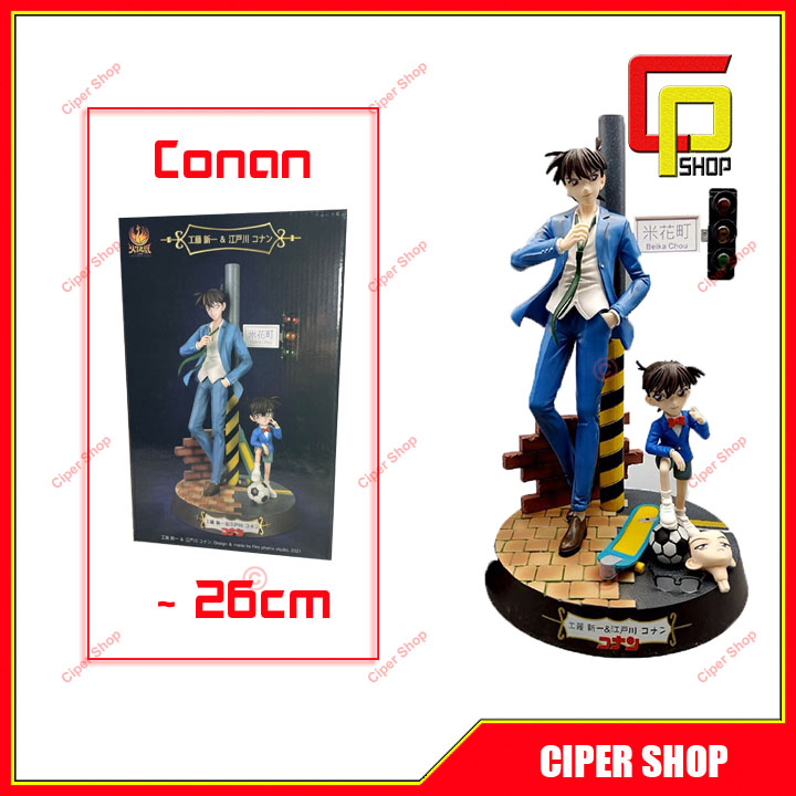 Mô hình nhân vật Shinichi Kudo - Thám tử Konan GK - Figure Konan