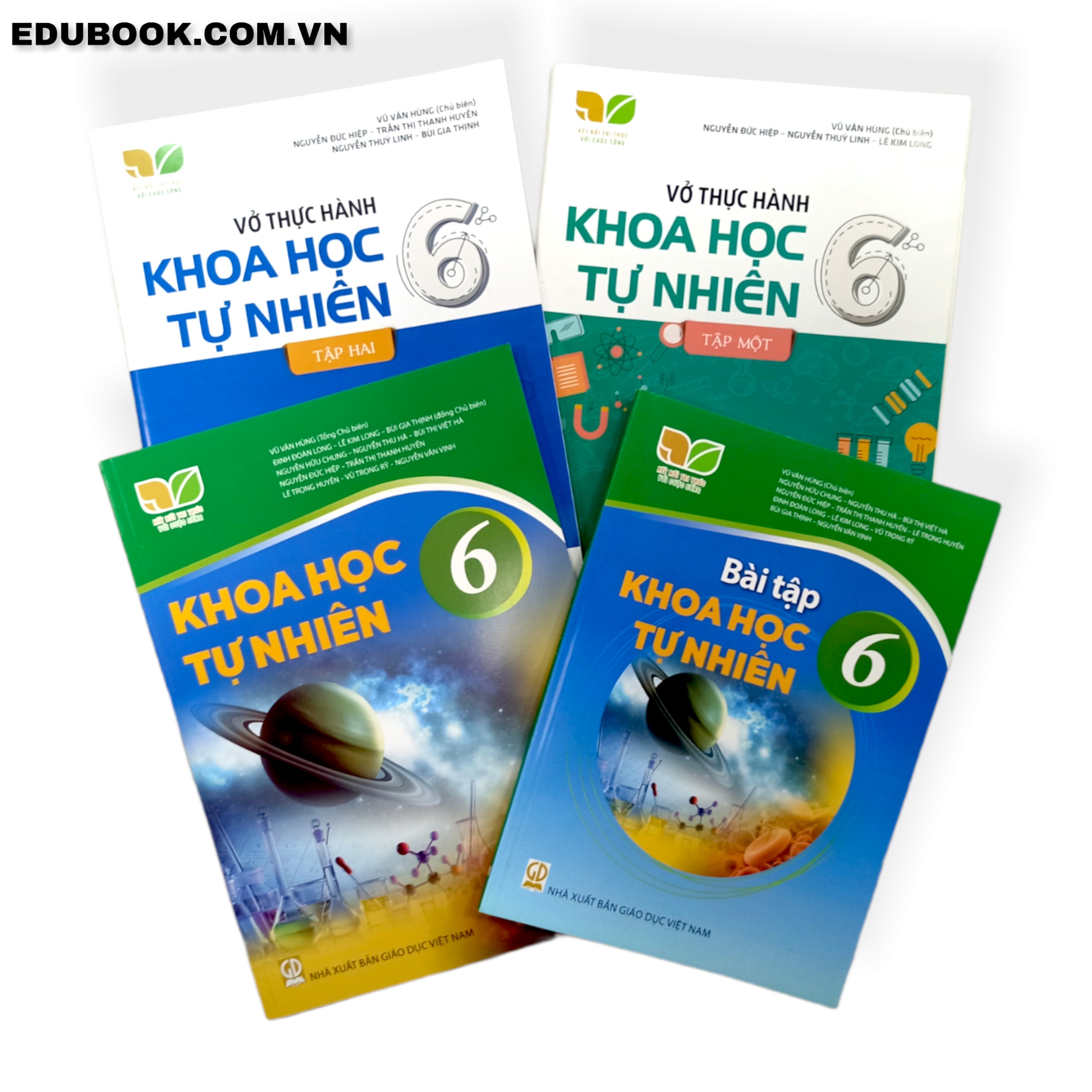 Combo sách Khoa Học Tự Nhiên lớp 6 (Kết nối tri thức) (SGK+BT+VTH)