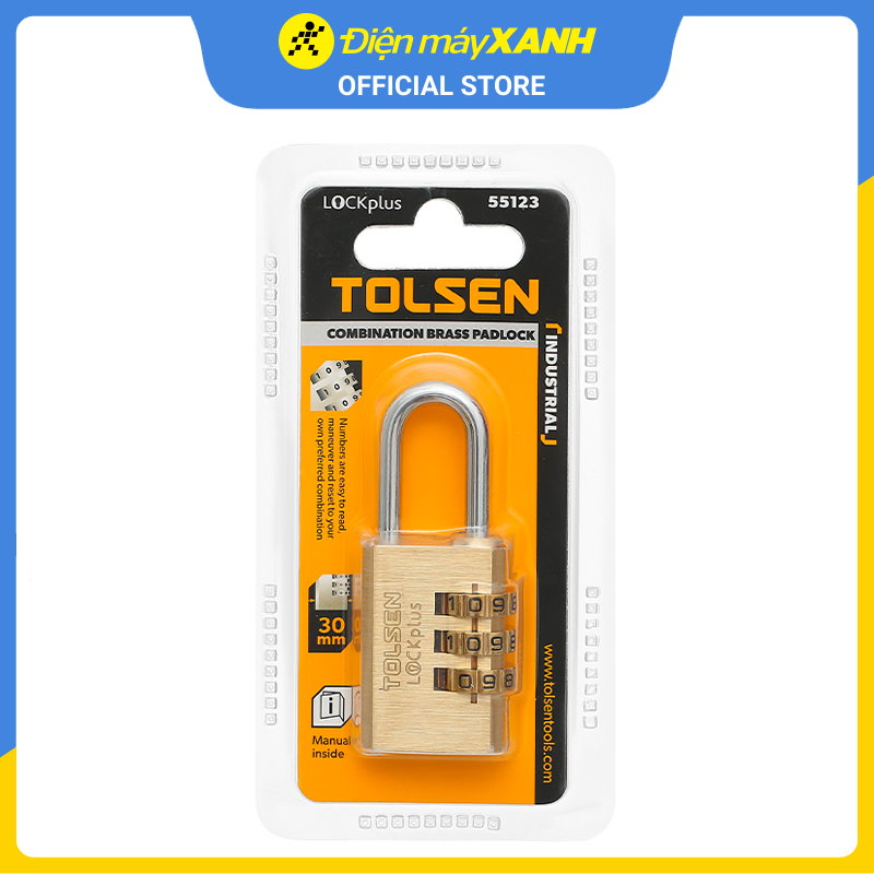 Ổ Khóa Số Tolsen 55123