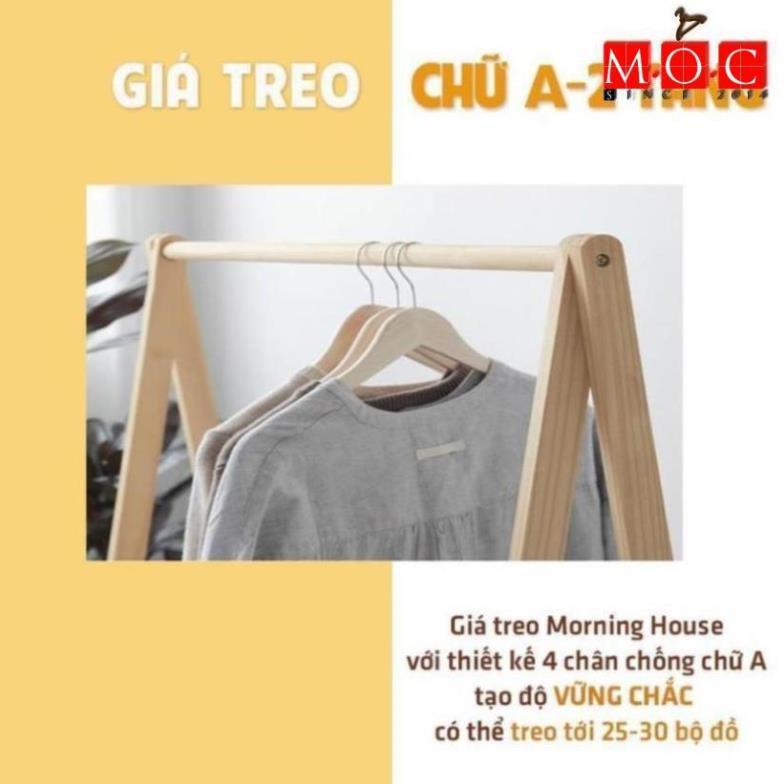 GIÁ TREO QUẦN ÁO 2 TẦNG CHỮ A - SIZE M