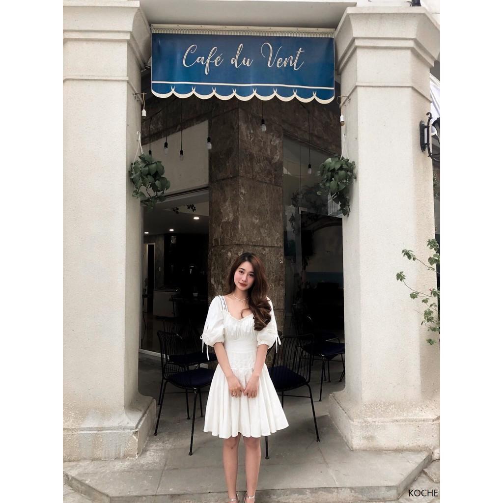 Đầm thiết kế tay phồng Koche dress - đầm đi tiệc thiết kế - Váy xòe - đầm dự tiệc