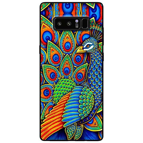 Ốp lưng dành cho Samsung Galaxy Note 8 / Note 9 / Note 10 / Note 10 Plus - Chim Công