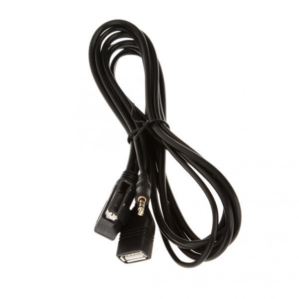 2Pcs USB Charger Cable Car Aux-IN  Play Interface for