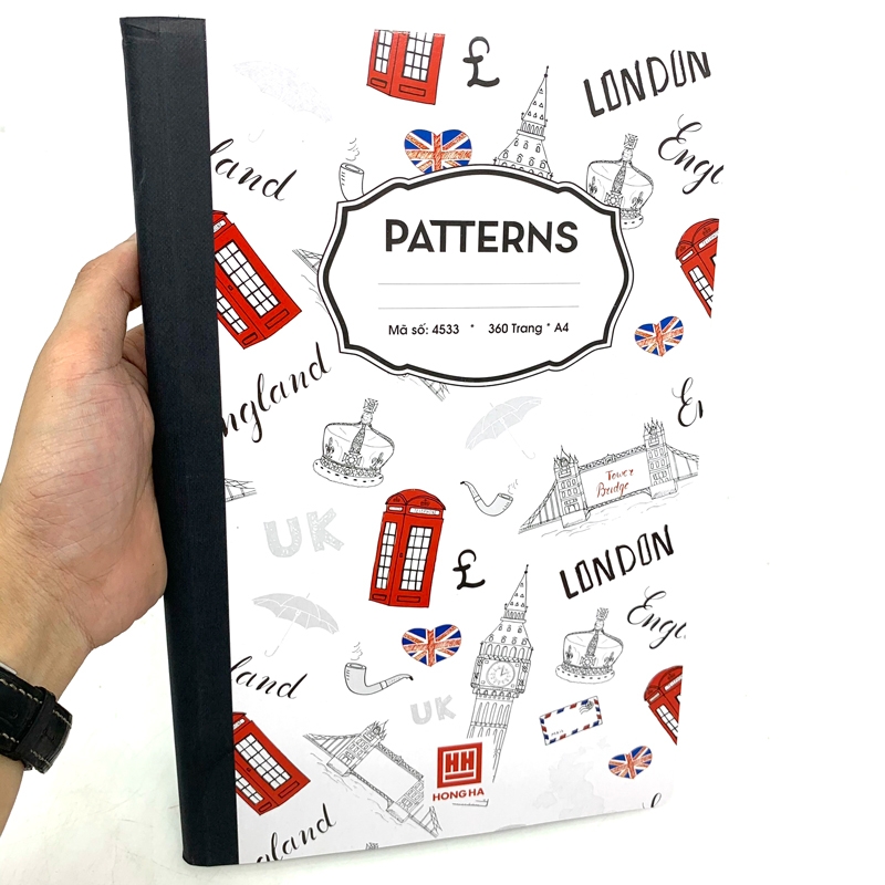 Sổ Giáo Án Patterns A4 - 4533 - Mẫu 2