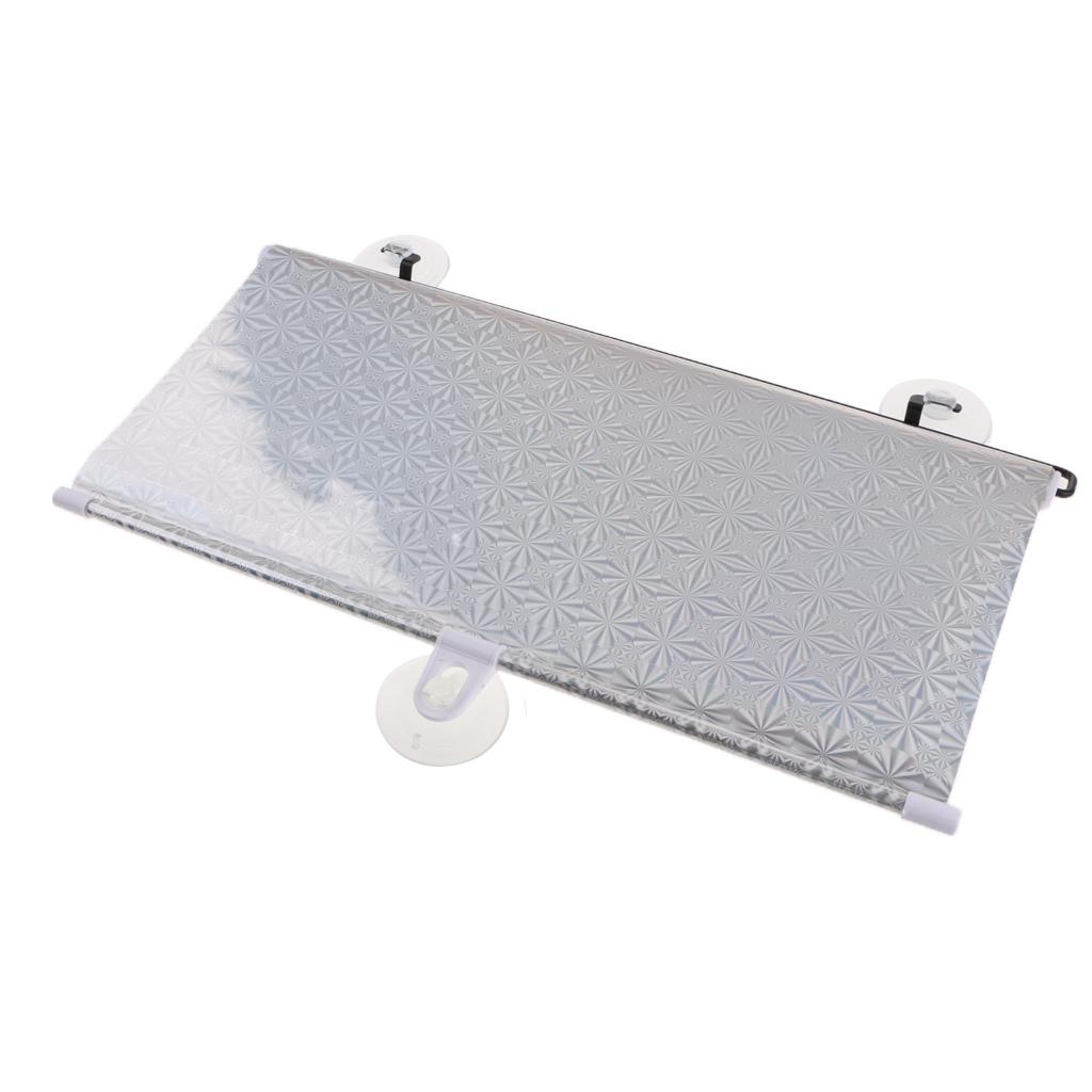Car Sun Insulation Curtain UV Protection Retractable Cover 45x125cm