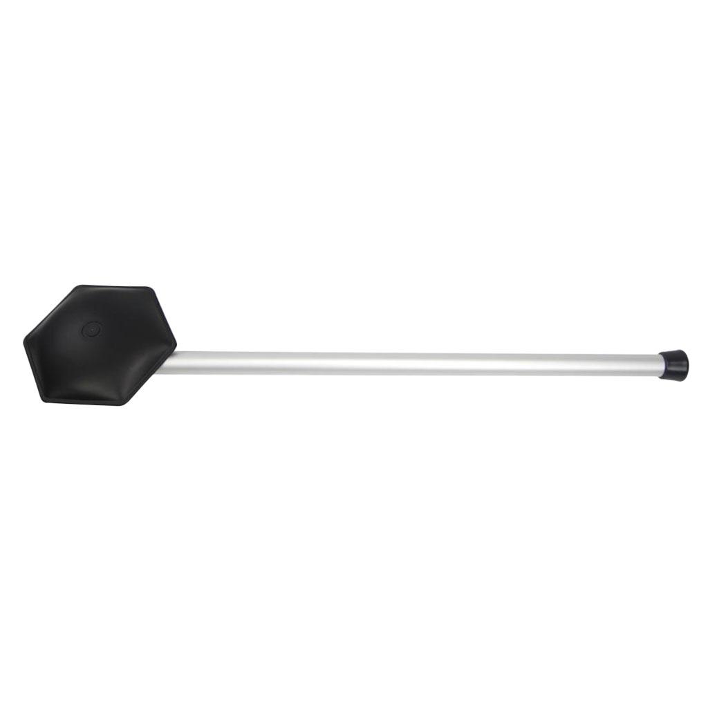 Silver Golf Club Stiff Arm Support Golf Protector Stick for Travel Cover Bag