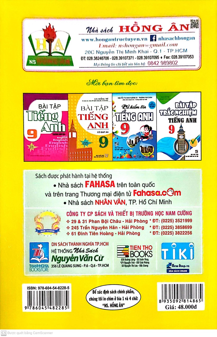 670 Câu Trắc Nghiệm Tiếng Anh 9