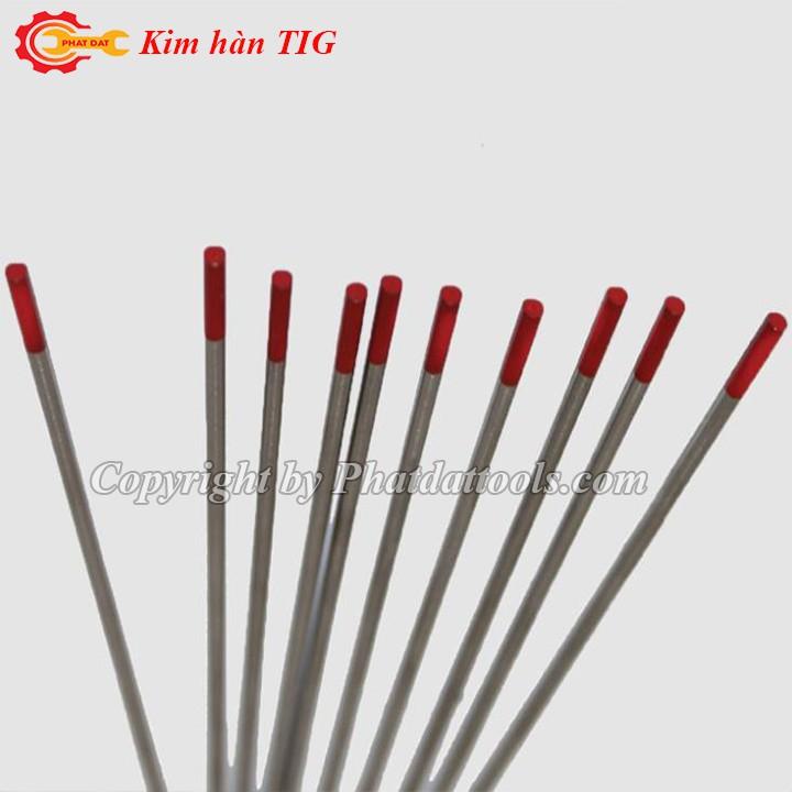 Kim hàn TIG Kydosu JAPAN 1.6mm-2.0mm-2.4mm-Điện cực TUNGSTEN cho máy hàn Tig-Hộp 10 chiếc