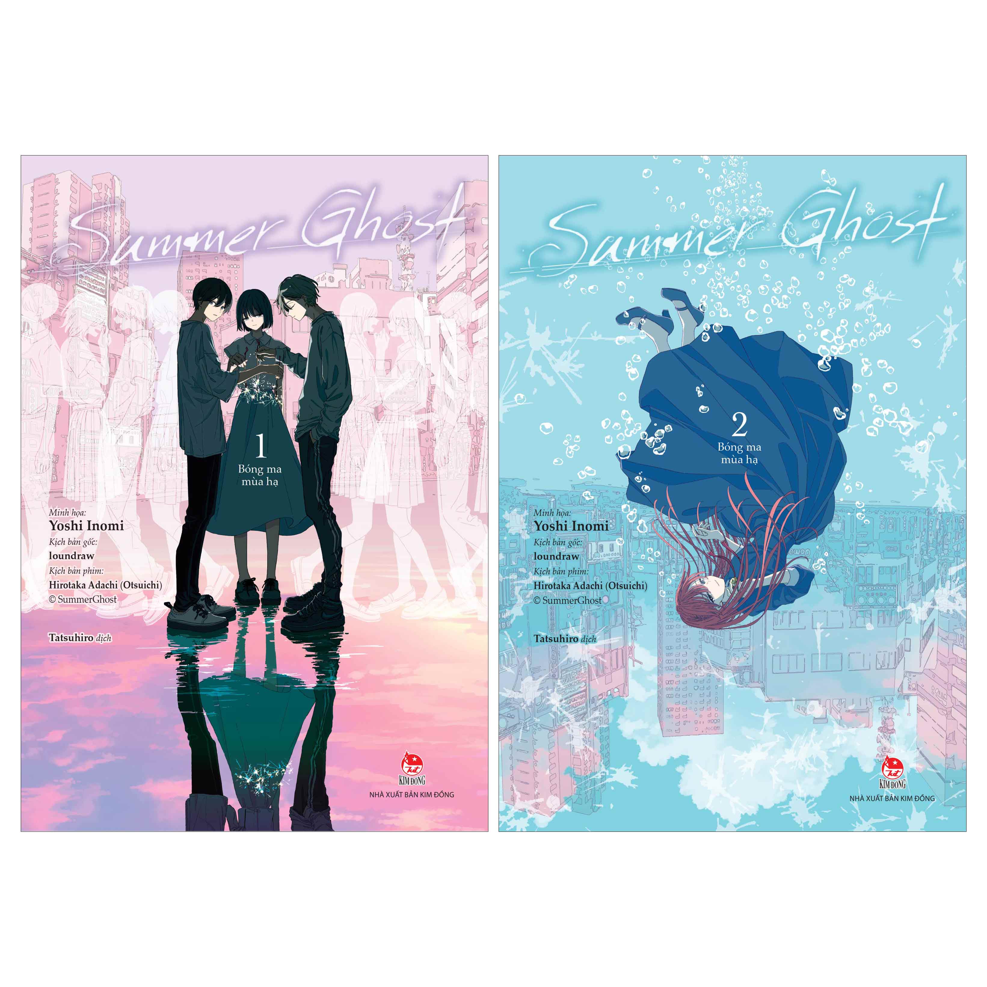 Combo Summer Ghost - Bóng Ma Mùa Hạ (2 Cuốn) [Tặng Kèm Postcard]