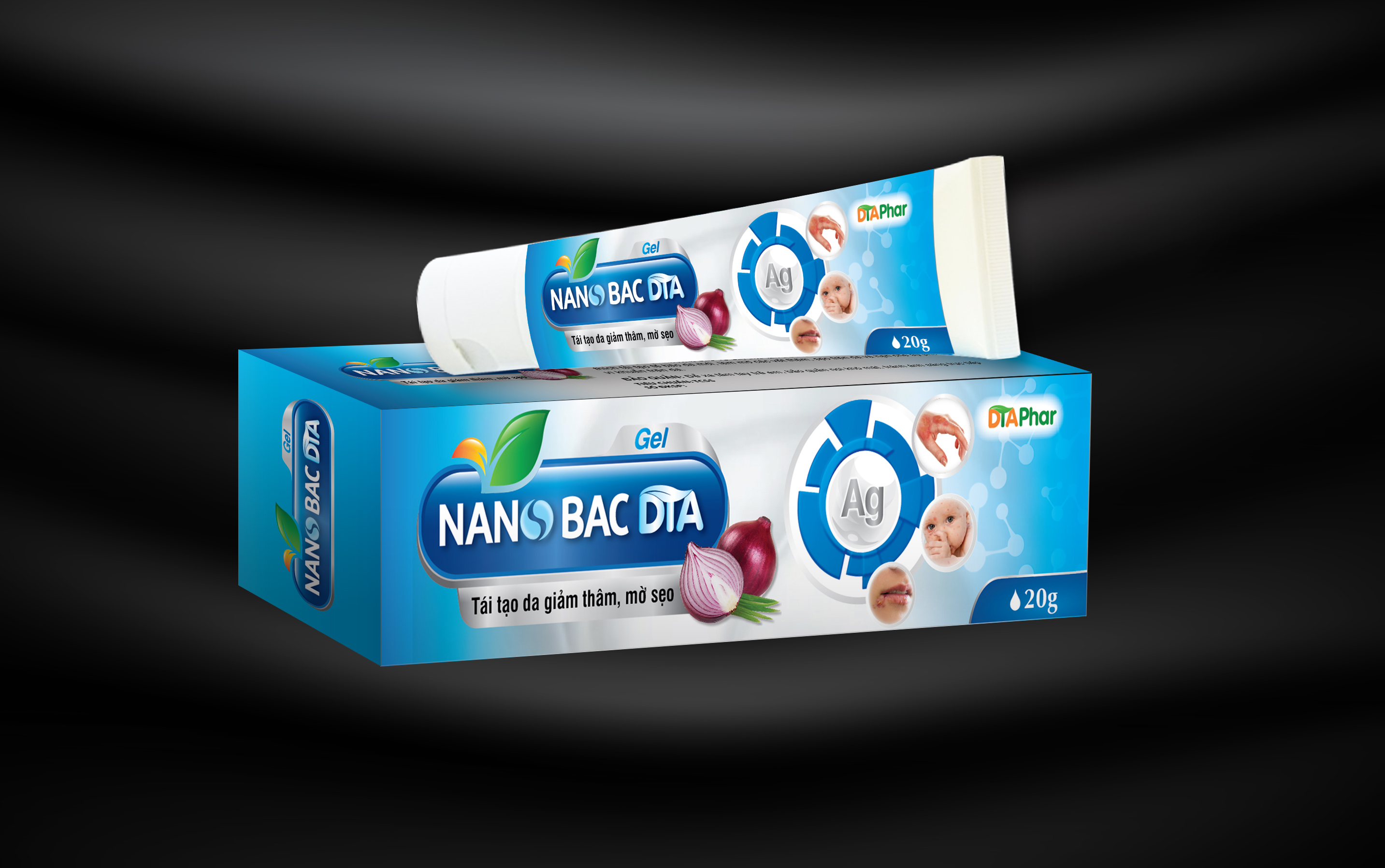 NANOBAC DTA GIÚP GIẢM THÂM MỜ SẸO NHƯ MỤN CHỨNG CÁ, BỎNG, HAPES, LỞ MIỆNG