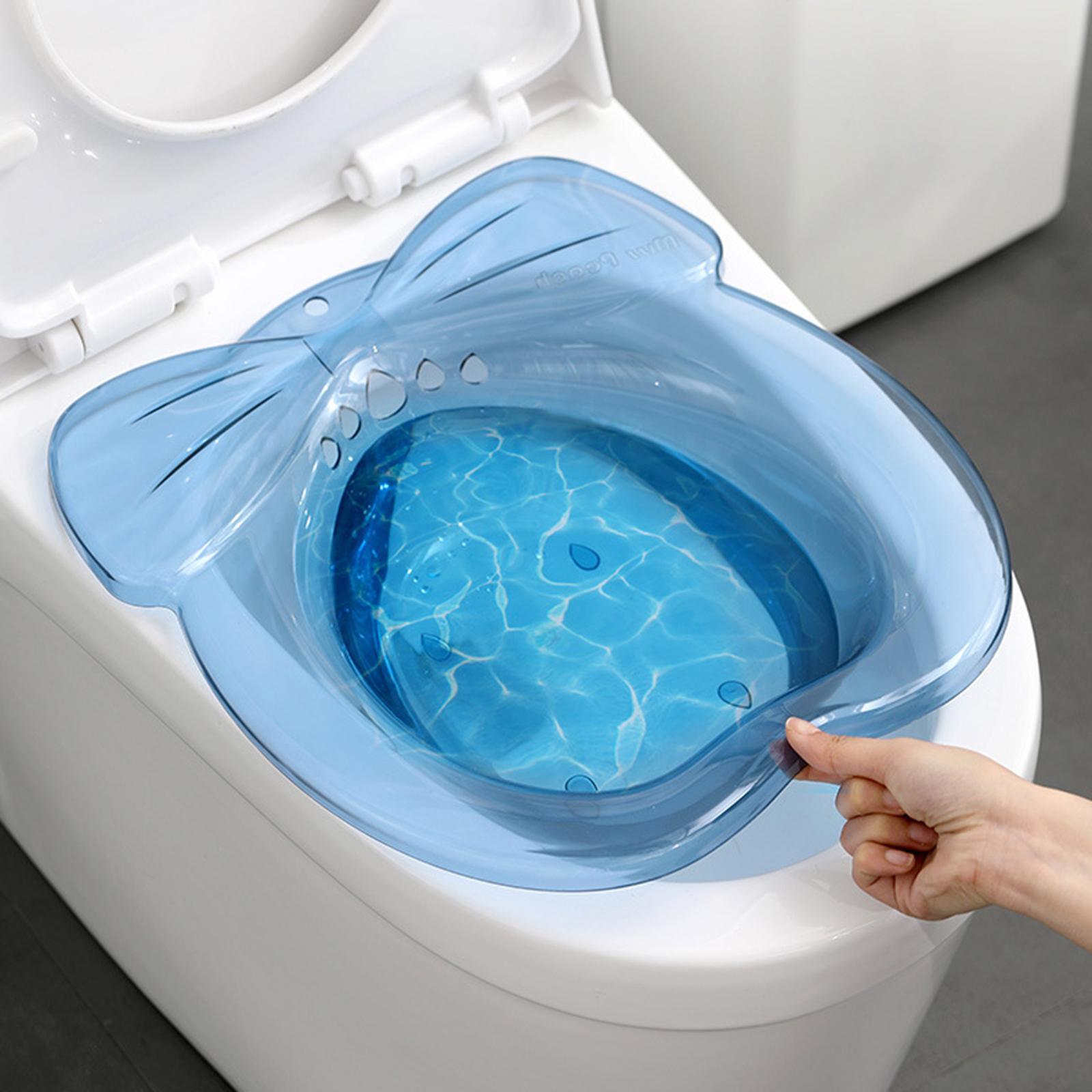 Sitz Bath for Toilet Seat Bidet Basin Personal Pet for Washing Elderly Women
