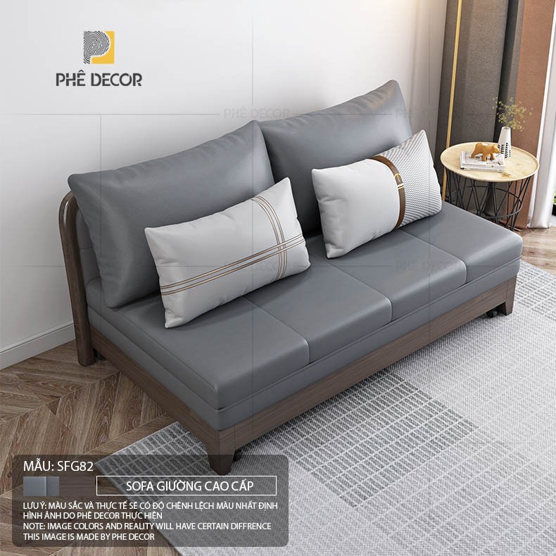 SOFA GIƯỜNG CAO CẤP PISA - SFG82 - 1m2