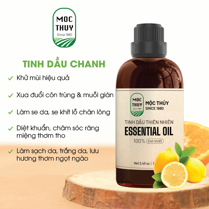 Tinh dầu thiên nhiên Chanh Sần Mộc Thủy - Lime Essential Oil - Đạt chuẩn chất lượng kiểm định