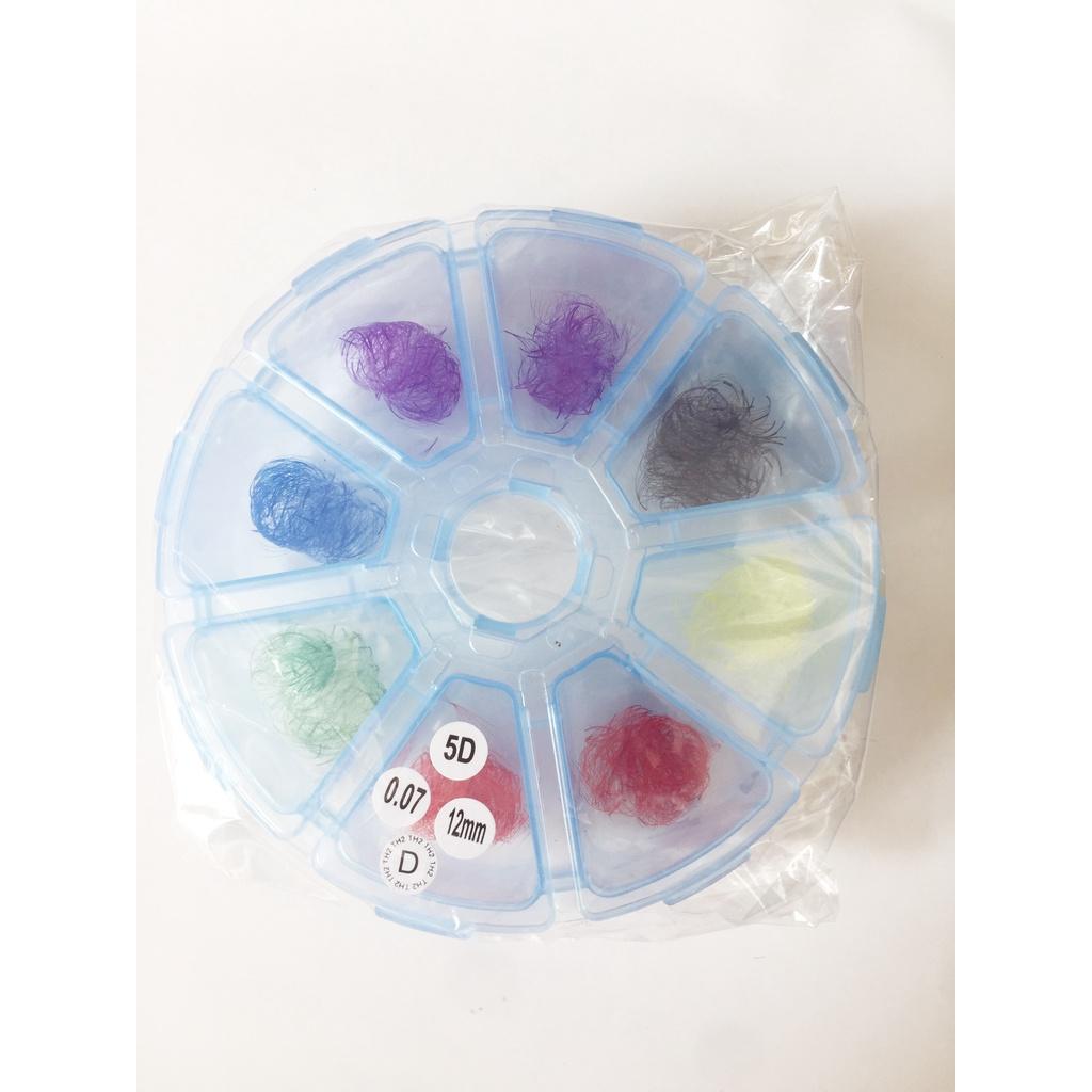 MI FAN 5D MIX MÀU _Dụng Cụ Nối Mi Mr Tuấn