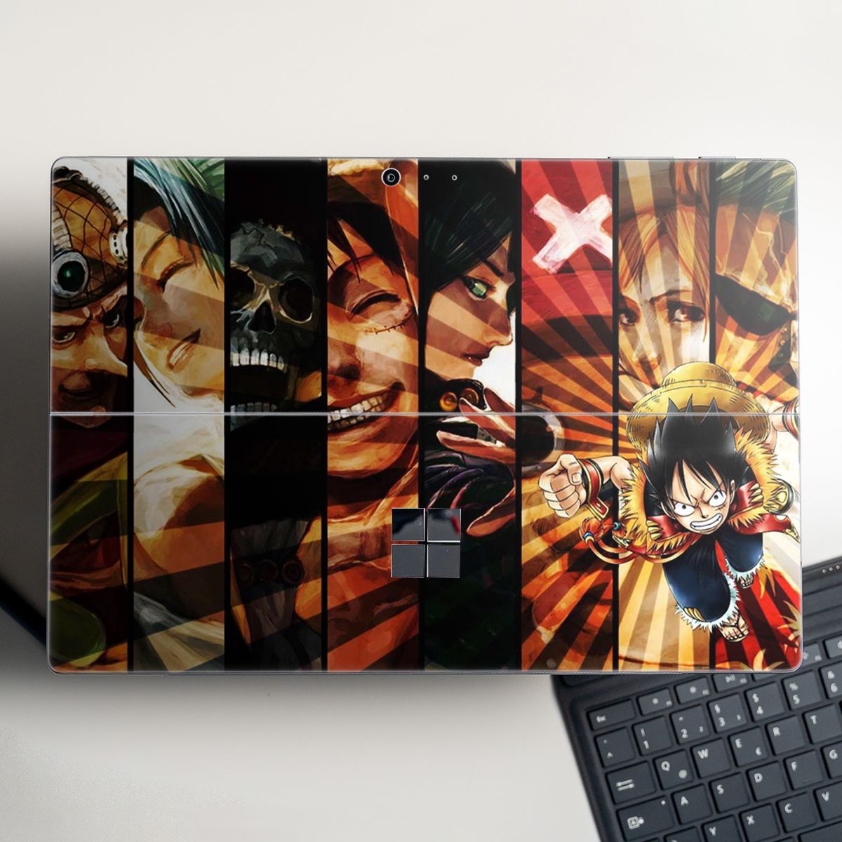 Skin dán hình One Piece x04 cho Surface Go, Pro 2, Pro 3, Pro 4, Pro 5, Pro 6, Pro 7, Pro X