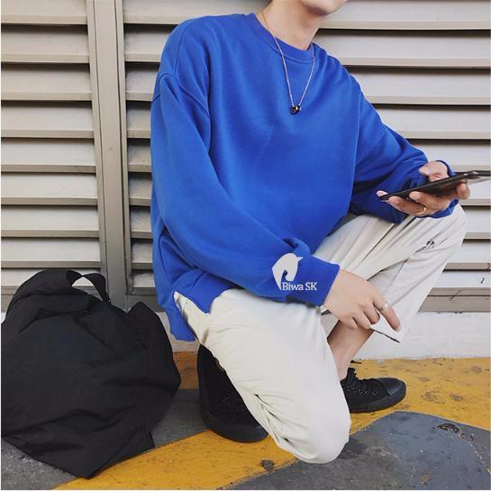 Áo nỉ xẻ tà , nam nữ fom rộng sweats chất nỉ ngoại mẫu mới độc kèm hình thật