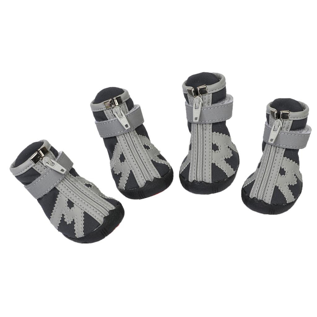 Pet WaterProof Rain Shoes Pet Puppy Outdoor Warm Anti-Slip Shoes