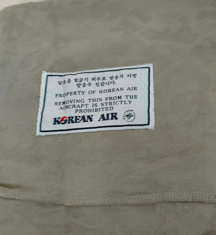 Chăn Lụa của Hàng Không Hàn Quốc K.o.r.e.a.n A.i.r