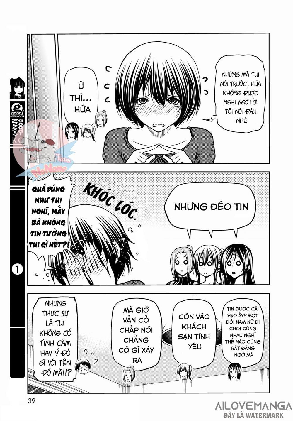 cô gái thích lặn - grand blue chapter 72.2 3