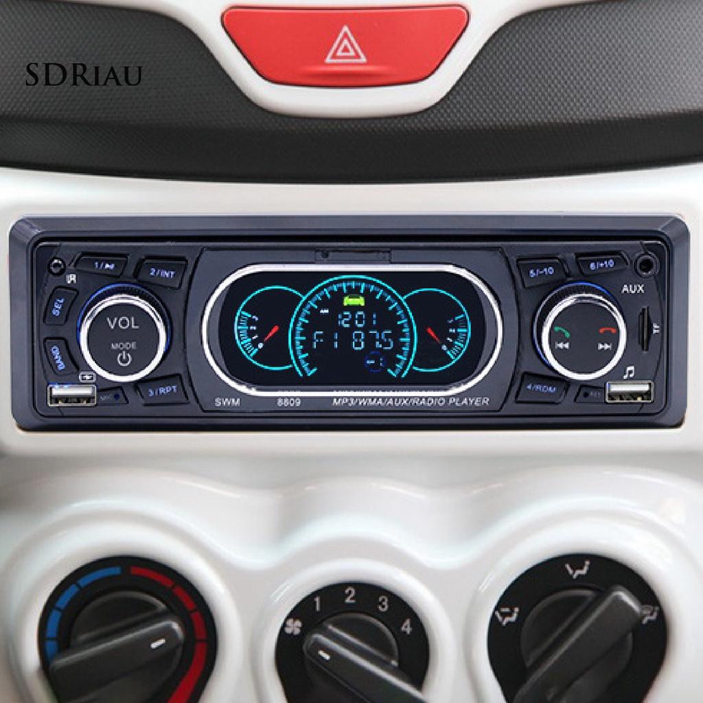 *QCDZ* SWM-8809 Multifunctional Dual USB Hands-free Calls Bluetooth In-Car Hands Free MP3 Player
