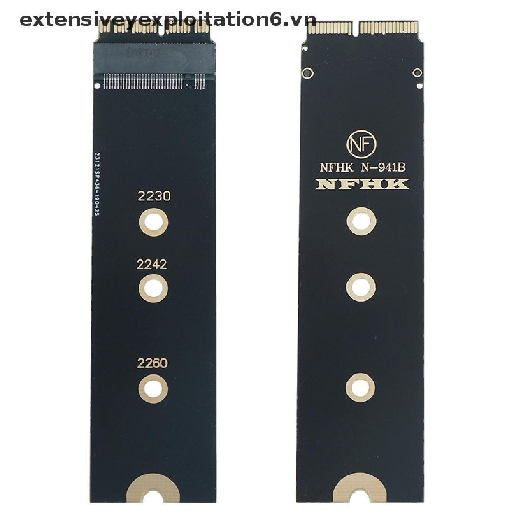 Thẻ Chuyển Đổi SSD NVMe PCIe M.2 NGFF Cho 2013 2014 2015 macbook air pro.