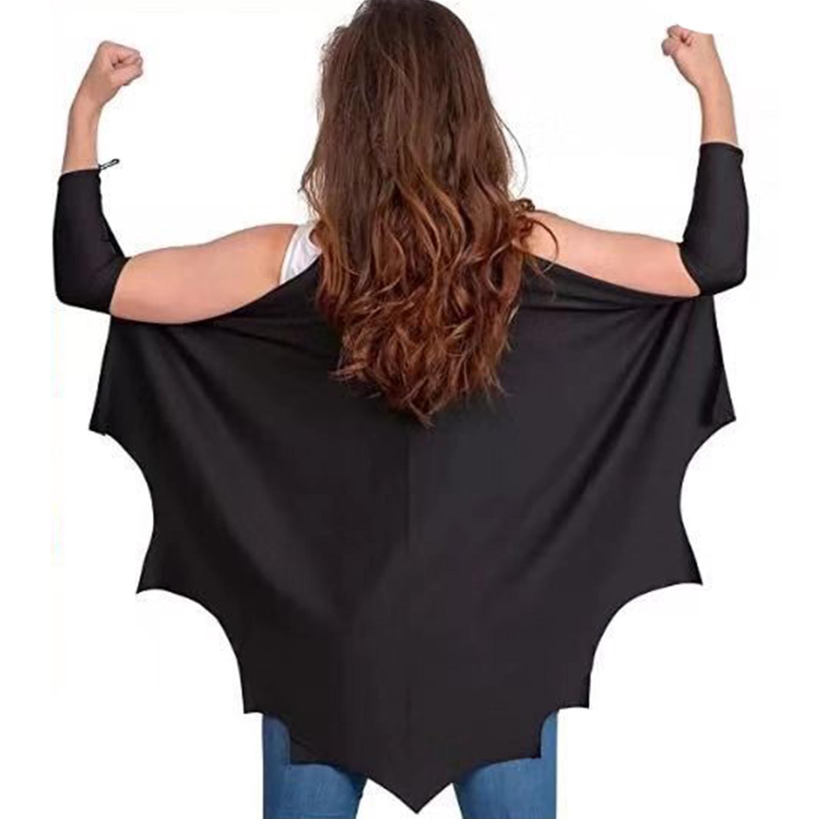 Halloween Bat Costume Fancy Dress Vampire Cosplay Jumpsuit Girls Boys Dress up Unisex Kids for Accessories Decoration Movie Theme Festival