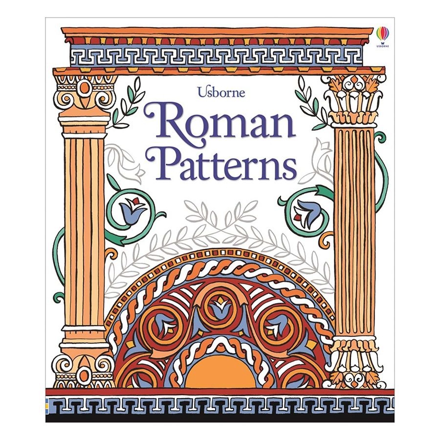 Usborne Roman Patterns to Colour