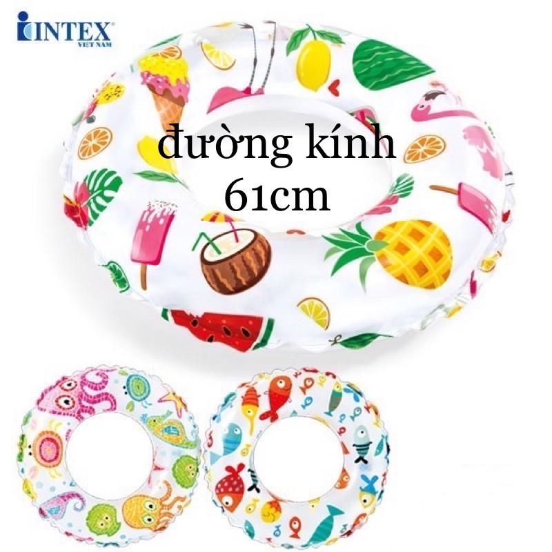 Phao Tròn Intex Đường Kính 61cm Cho Bé Từ 3 Tuổi - LYLYSPORTS