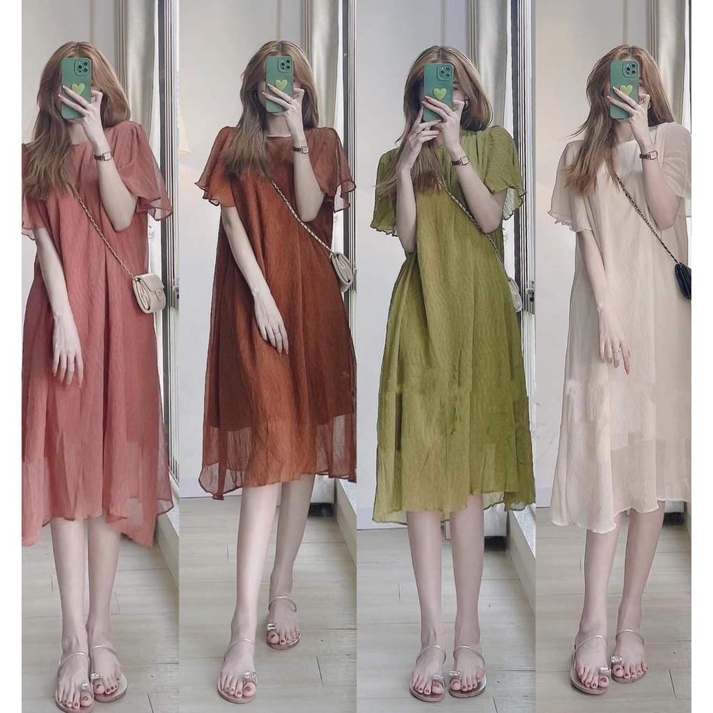 Váy bầu xuông thời trang thiết kế công sở xinh xắn M558 mặc đi chơi đi làm Mom and Baby