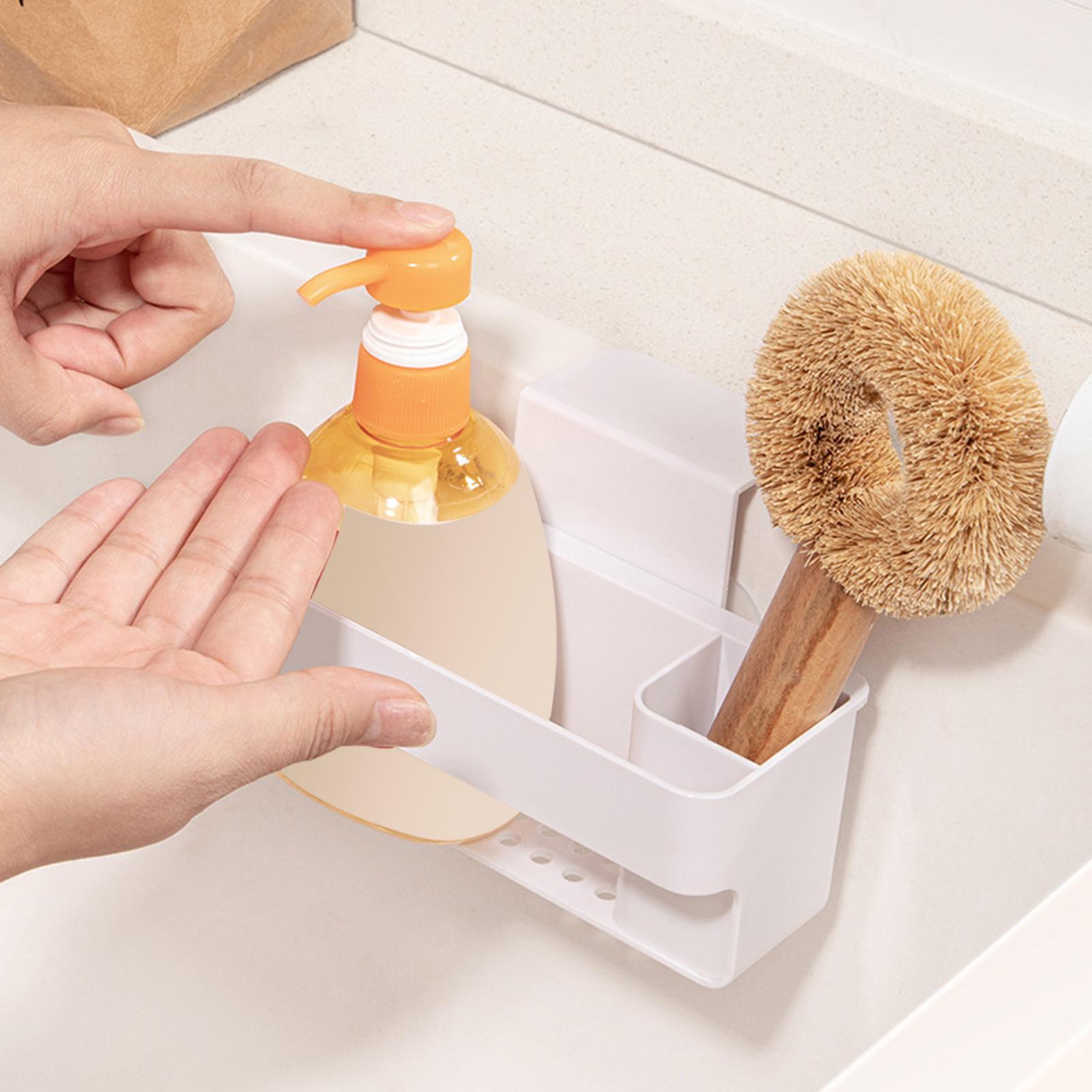 Sink Organizer Holder Dishcloth Rack Sink Caddy for Bathroom Sink Home
