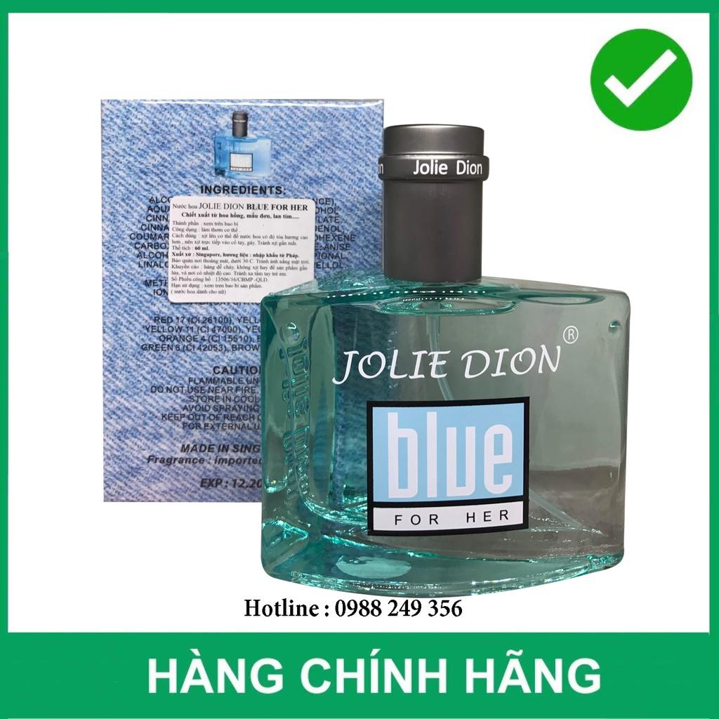 Nước Hoa Blue Nữ For Her Jolie Dion Eau De Parfum 60ml Singapore - Hàng Chính Hãng