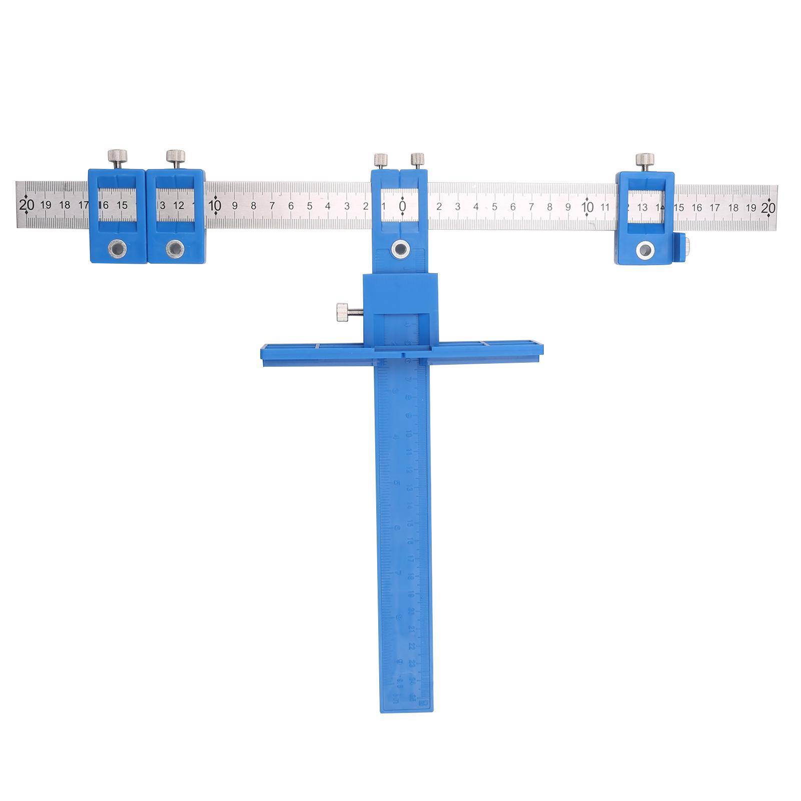 Cabinet Hardware Jig Punch Locator Adjustable Woodworking Drilling Dowelling Tool For Handles Knobs on Doors Drawer Pull
