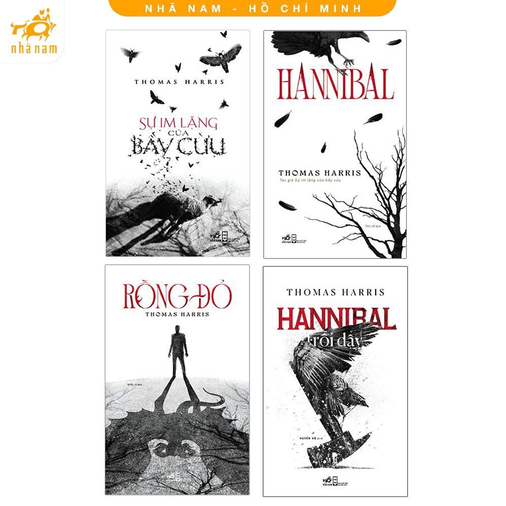 Sách - Combo Sự im lặng của bầy cừu + Hannibal + Rồng Đỏ + Hannibal Trỗi Dậy
