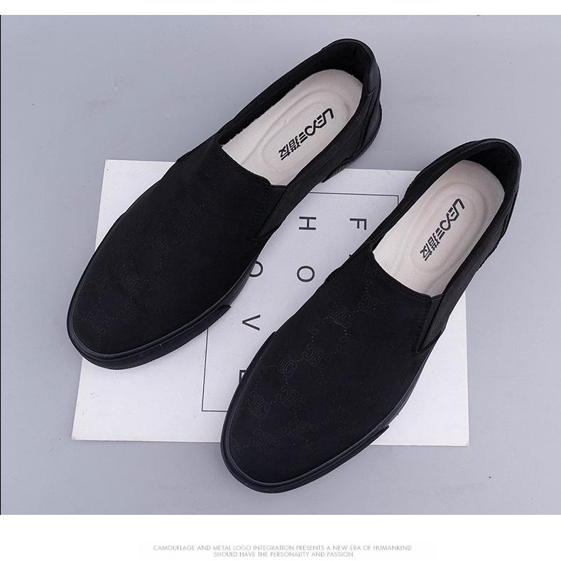 Giày lười nam - Slip on nam vải - Mã A6160